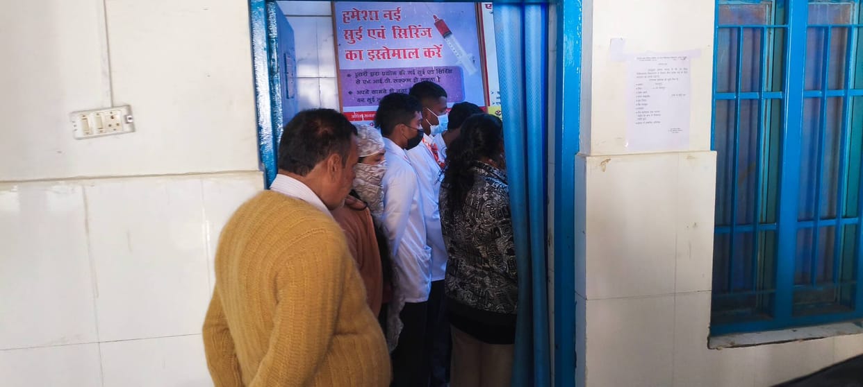 ARV arrived after one and a half months, patients got relief