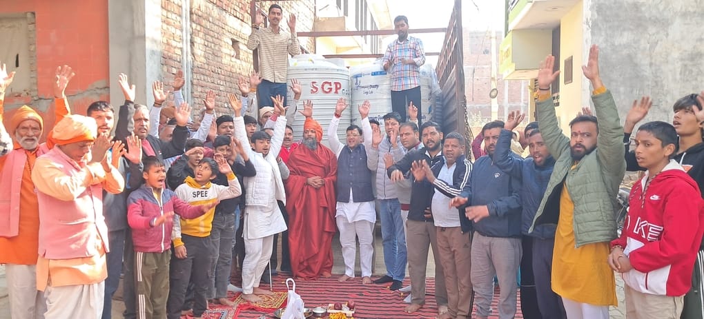 A community feast and gathering of saints will be held at Siddhapeeth Baba Jahargiri Ashram on the 29th
