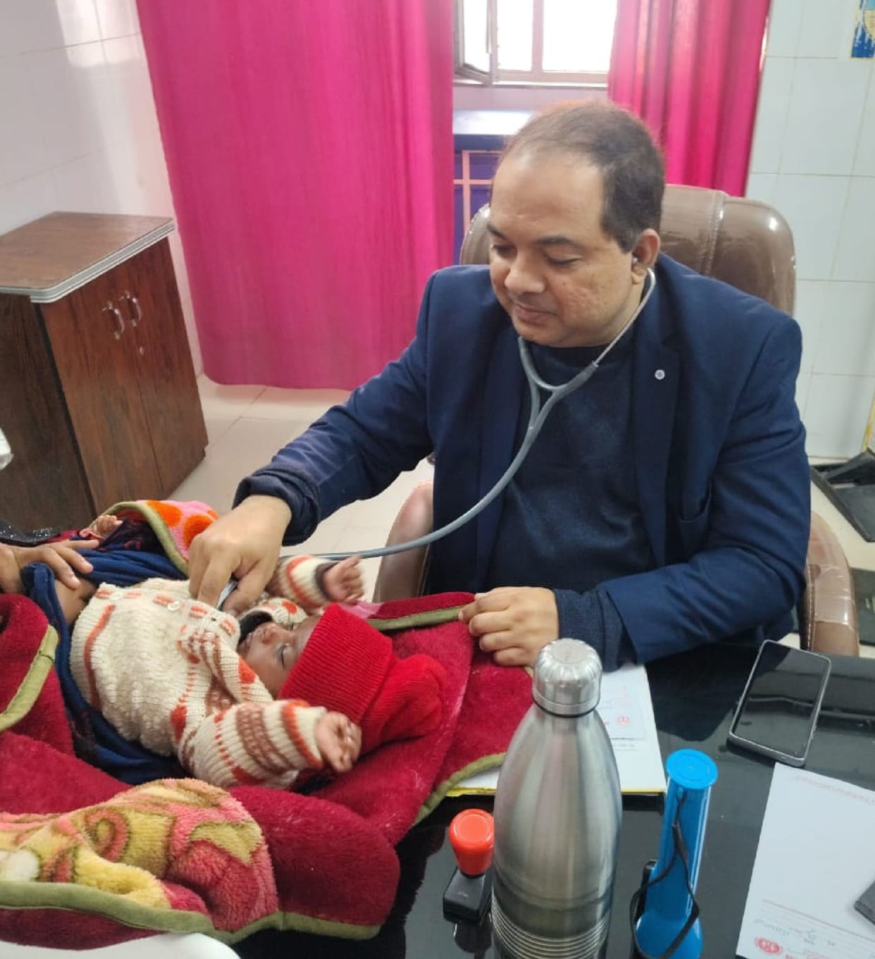 Children's health is deteriorating due to cold