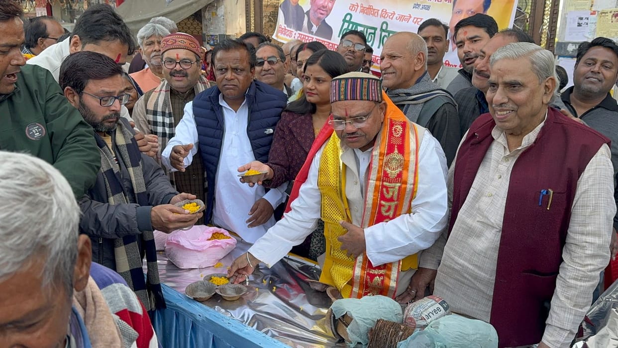 BJP celebrated Nabin and Chaudhary becoming president