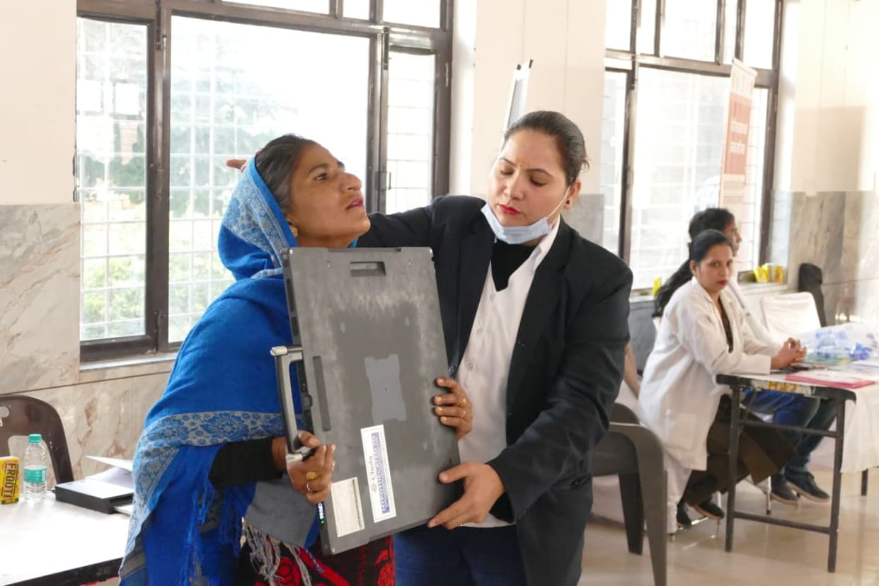 350 patients availed health services in TB eradication camp, 72 got X-rays done
