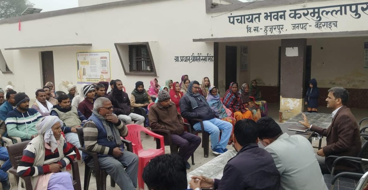 Information about the schemes was given in the farmer schools.