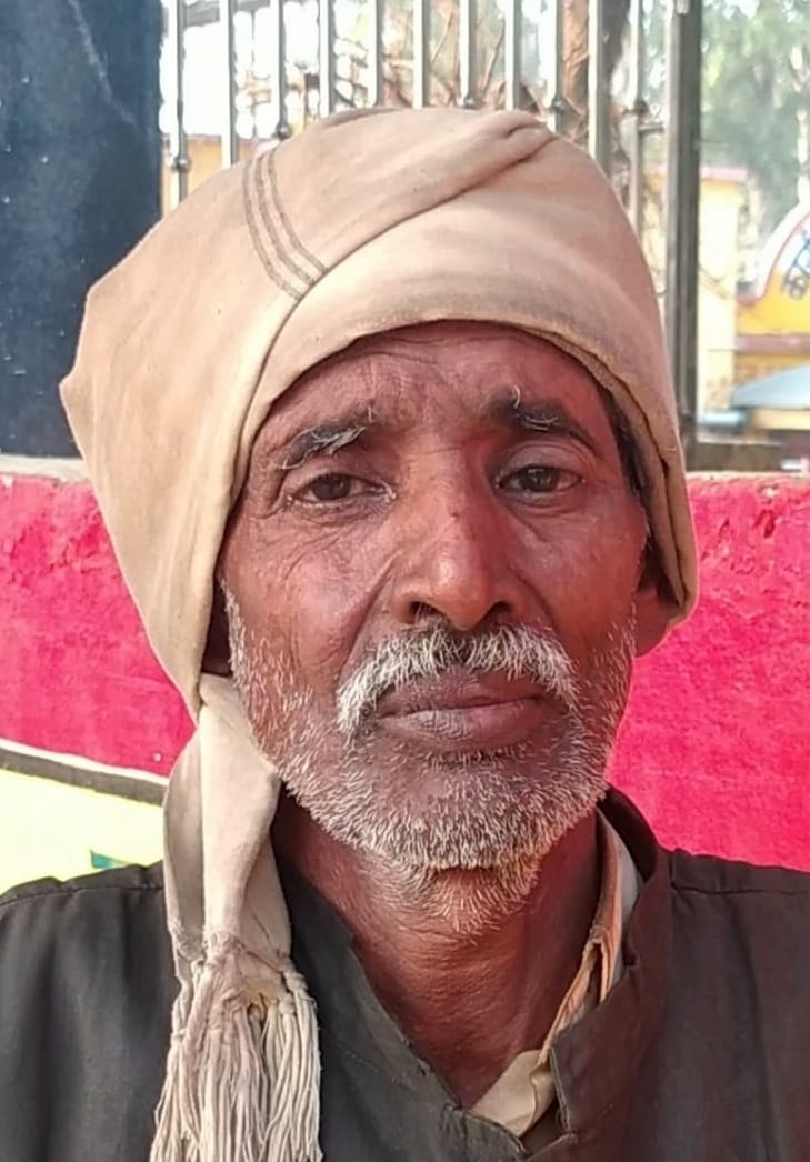 The elderly person's old-age pension was stopped after they were falsely declared dead.