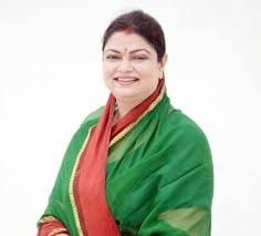 Rajya Sabha MP Darshana Singh became a member of the BJP National Council