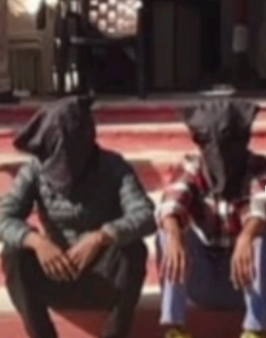 पुलिस हिरासत में आरोपी