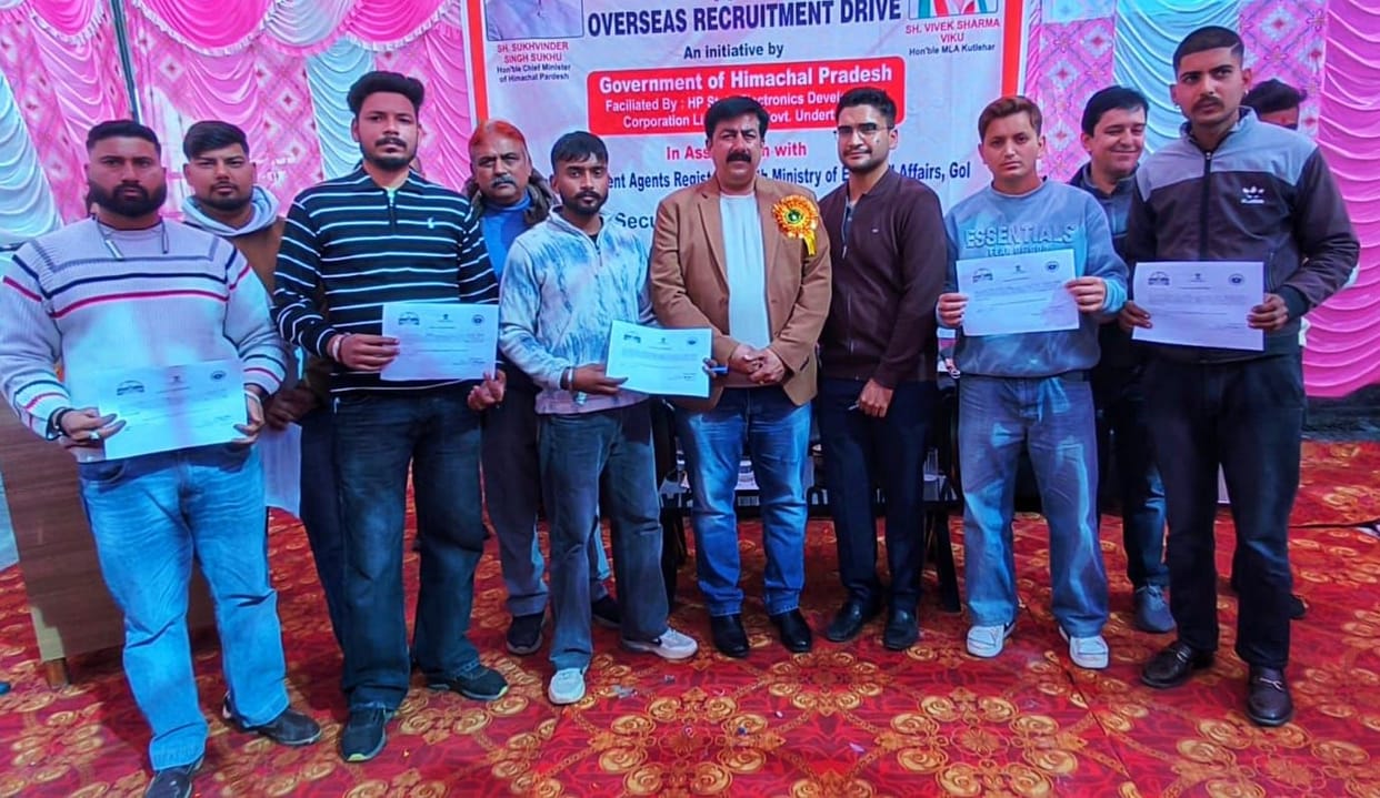 61 youth selected in the employment fair