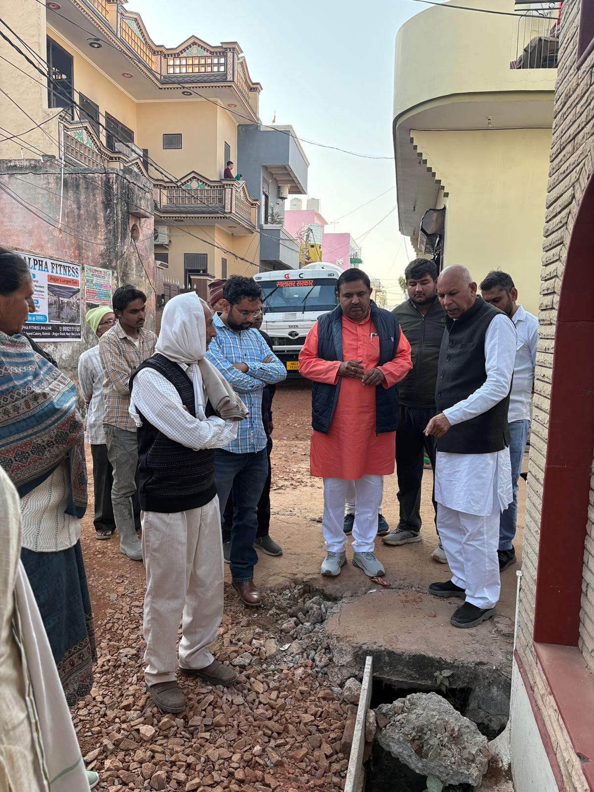 CC roads will be constructed in eight wards, at a cost of Rs 2.6 crore.