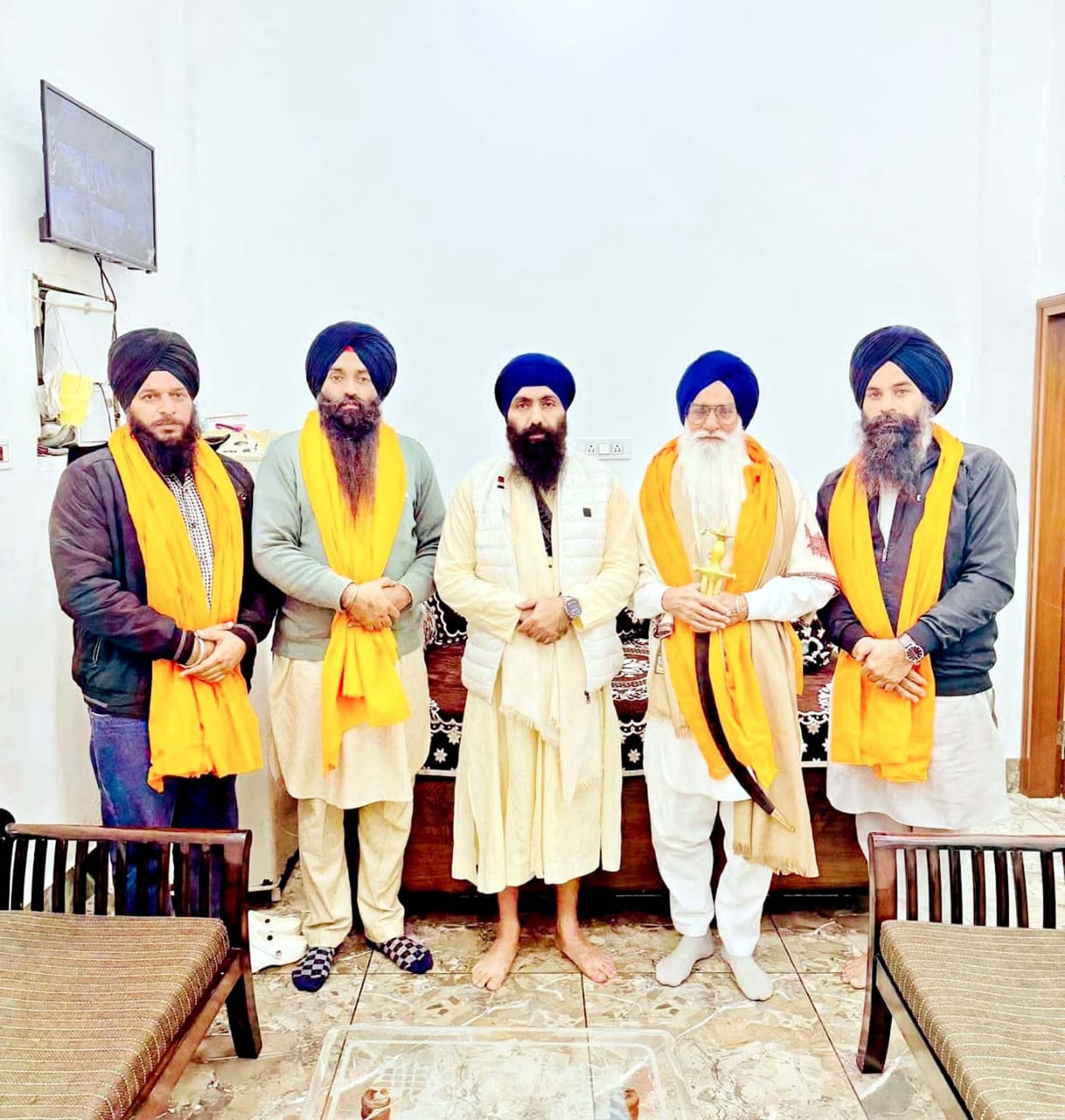 The community provided assistance to the Punjab flood victims.