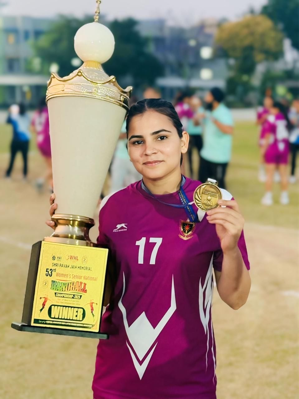Monika from Danoda village has won medals at the national and international levels.