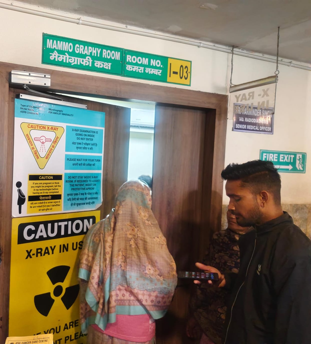 Mammography facility for cancer patients started once again in Civil Hospital