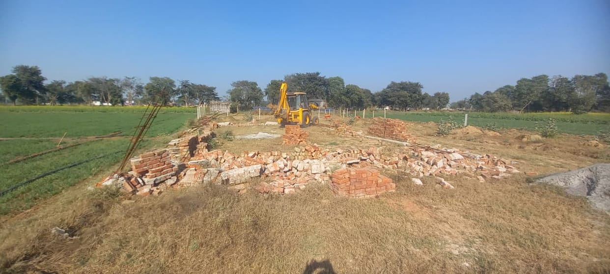 Bulldozers roared through illegal colonies.