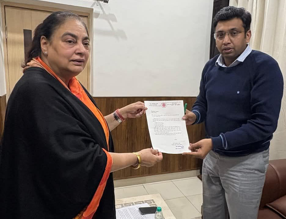 The MLA submitted a letter to the DM for increasing the capacity of the millet procurement center.