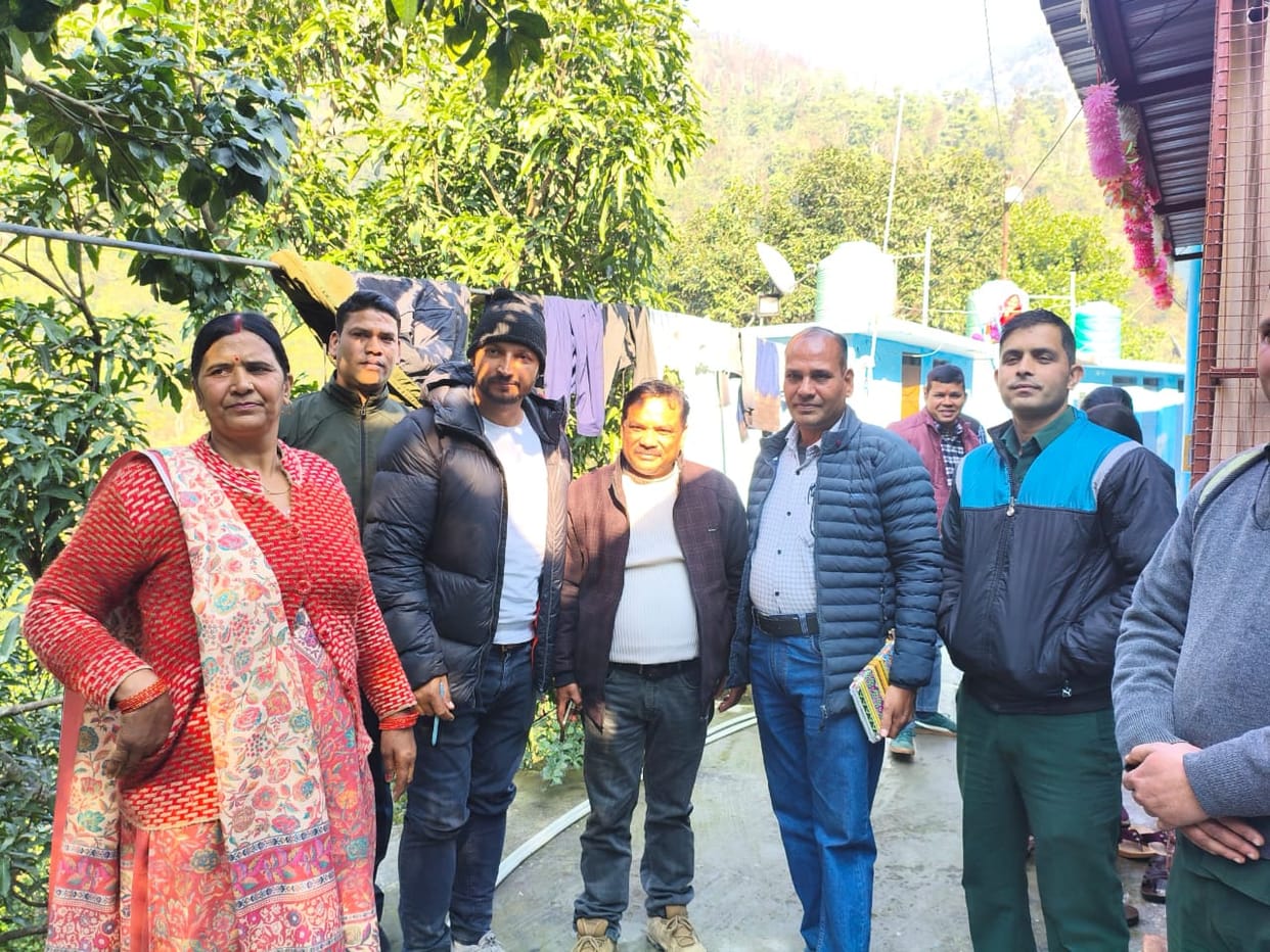 RVNL team reached Balyakhan village