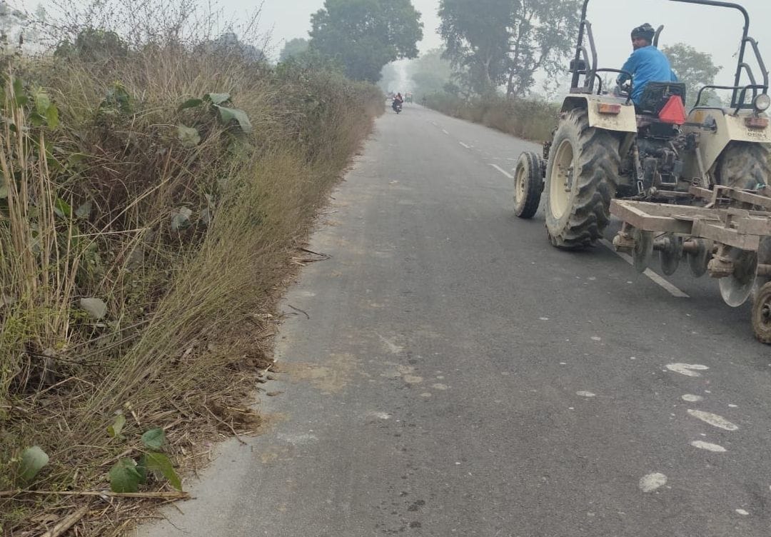The white stripe on the roads is blurred, the cat's eye is invisible... fear of accidents in the fog