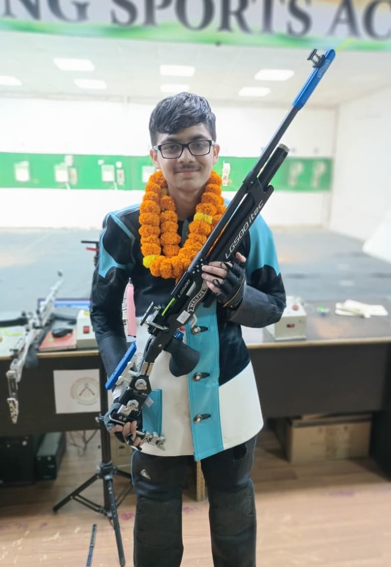 Ankit Tahlan has qualified for the national level in four shooting categories.