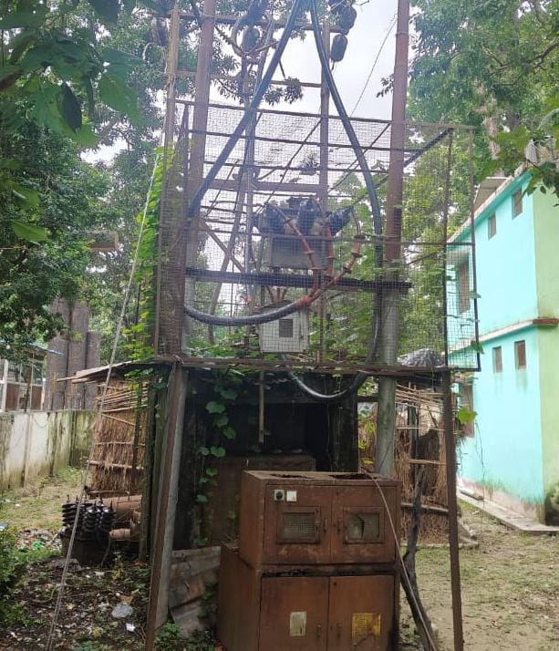 There is no electricity in the Nepal border area for eight years