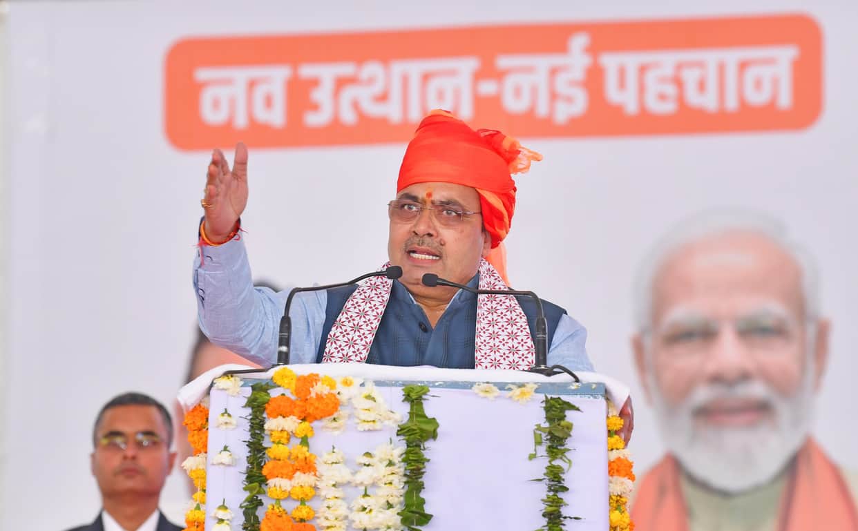 Chief Minister Bhajan Lal Sharma gave gift of 370 crore to Tonk said Congress  claws have made  country bald