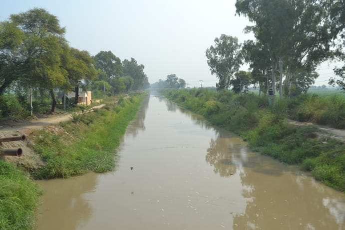 Irrigation department officials raided and caught 300 cases of canal water theft