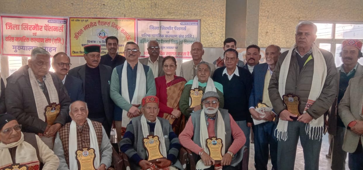 pensioners honoured in naha