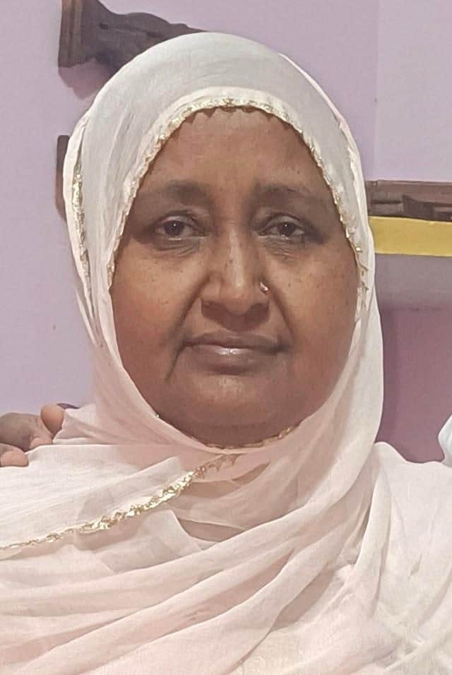 नींदड़ू ने सड़क दुर्घटना में मरने वाली गुलनाज का फाइल फोटो।