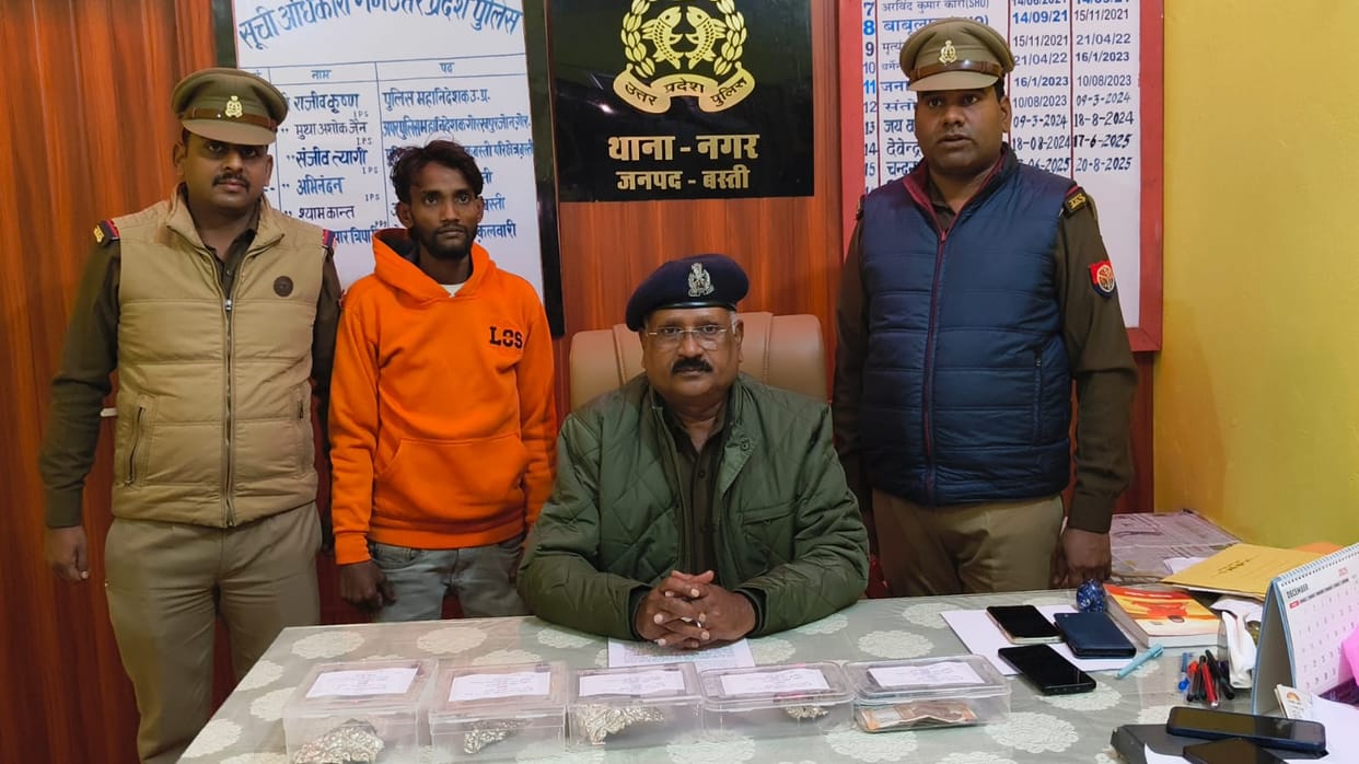 Accused of stealing five silver crowns from temple arrested