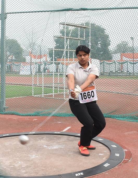 Tanu of Bijnor won the gold medal in the 400 meter hurdles