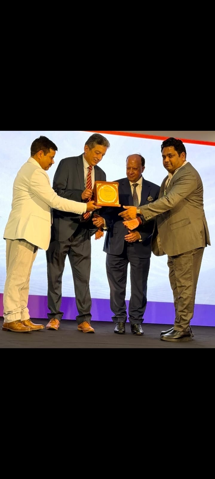 Rohit Jain, Chairman of Ahimsa Group, was honored in London.