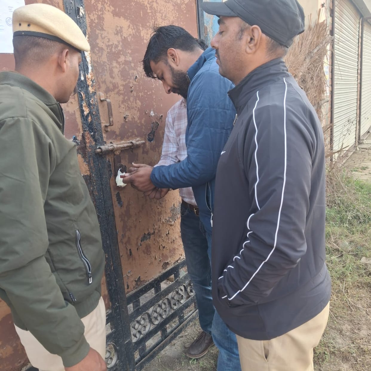 Two dairies and a shop were sealed for non-payment of property tax amounting to Rs. 15.97 lakh