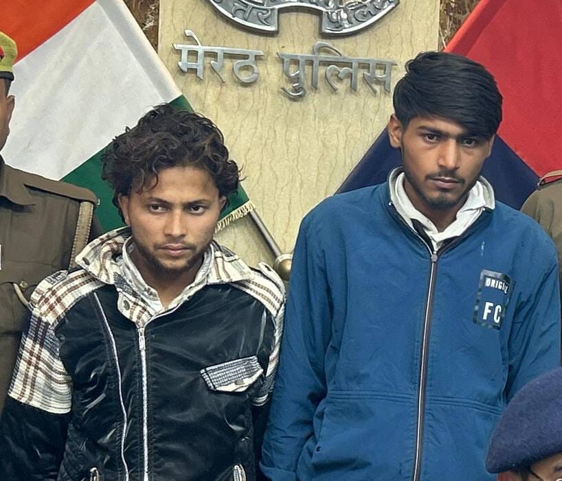 Chandigarh salesman Salman comes to Meerut and steals.
