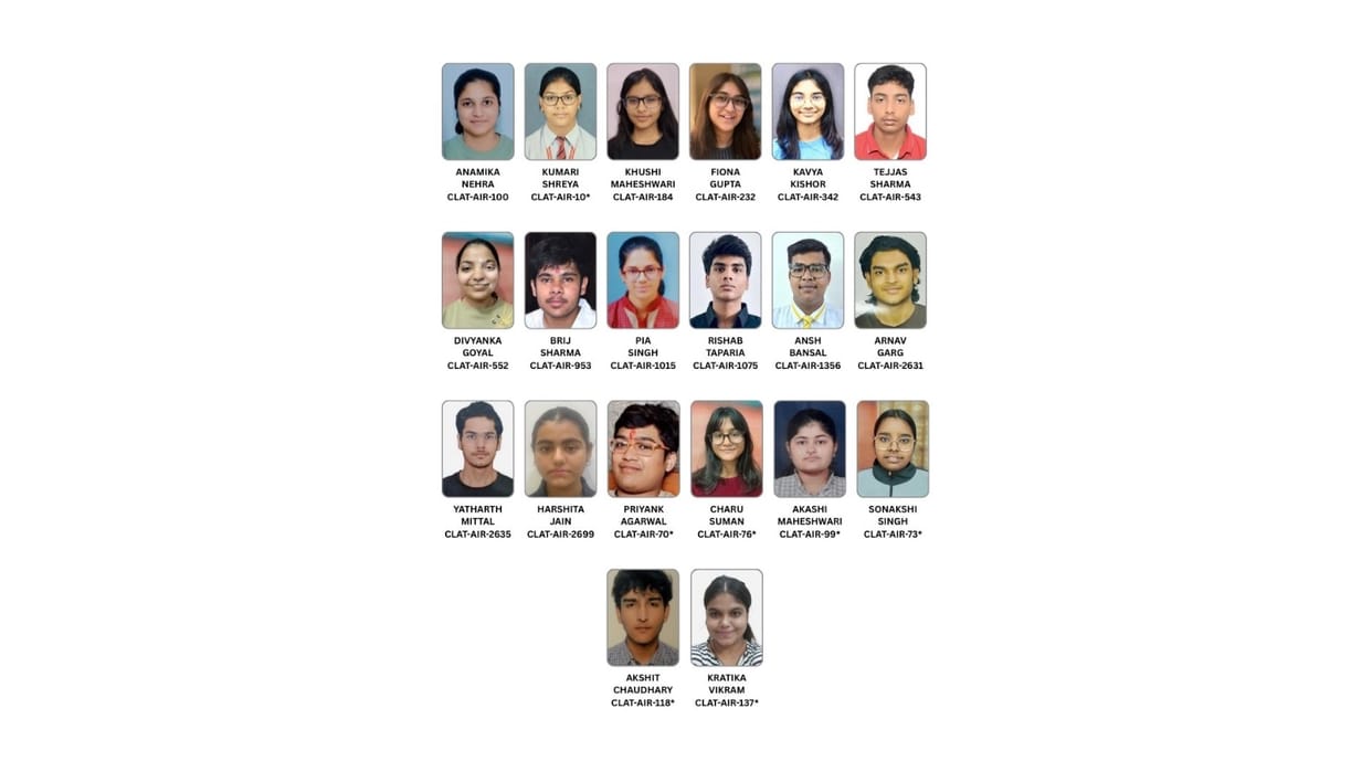 Students from Agra shine in CLAT exam; Anamika secures All India Rank 100.