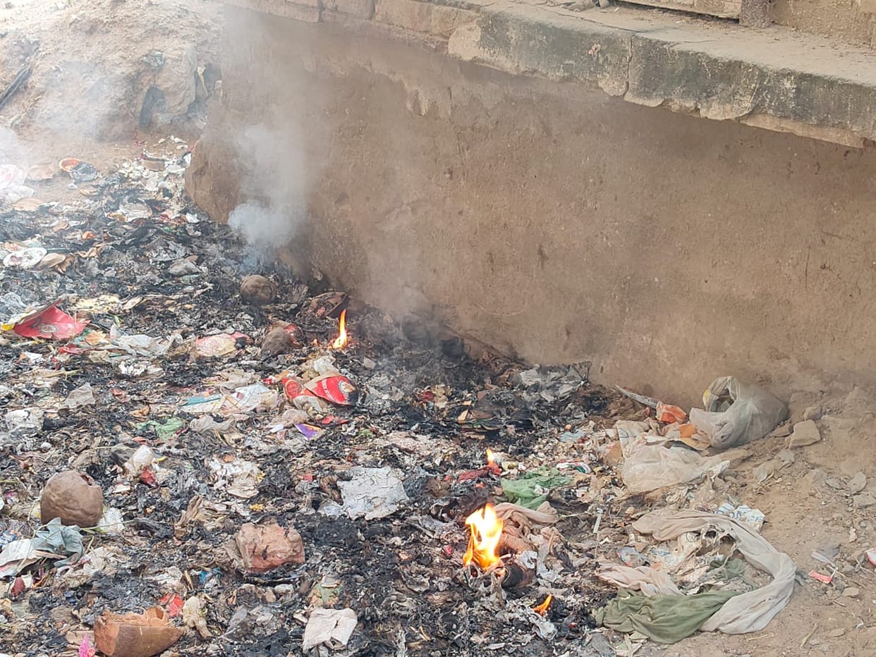 Burning fires is increasing pollution, demand for action from the administration