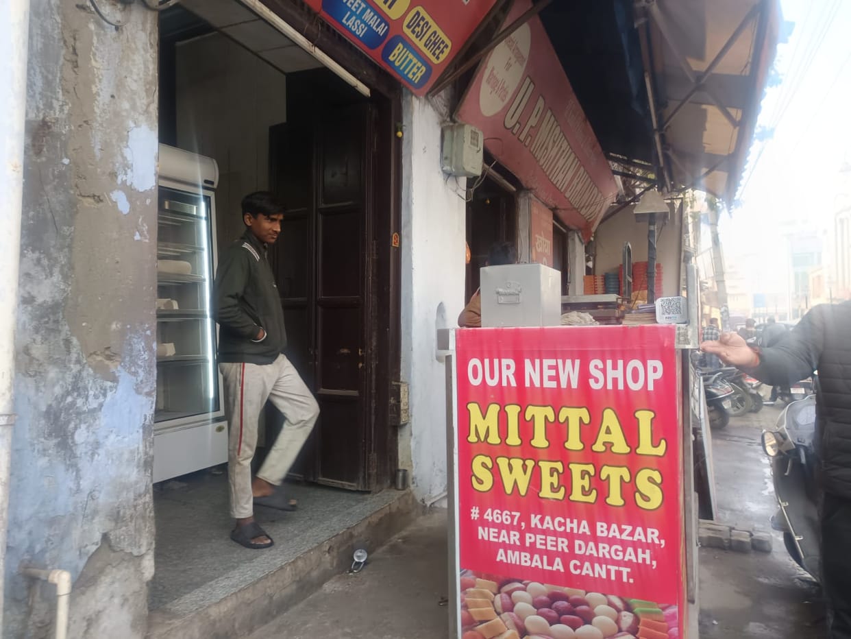 Shop burgled, ghee and cheese stolen