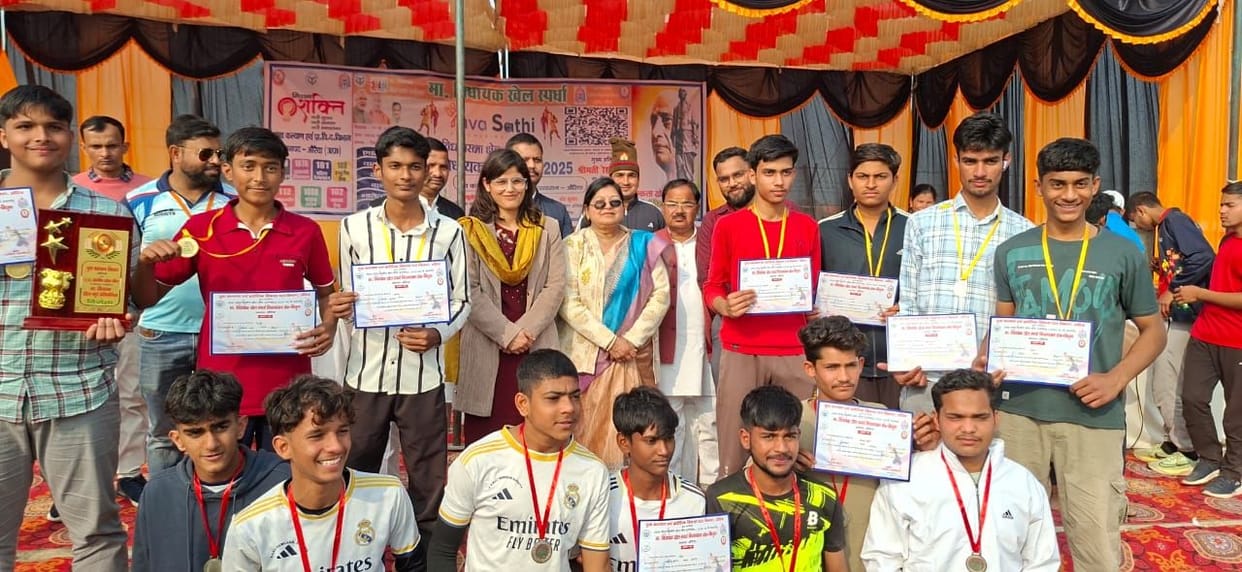 Dilippur tops in Kabaddi, Asjana tops in Kho-Kho