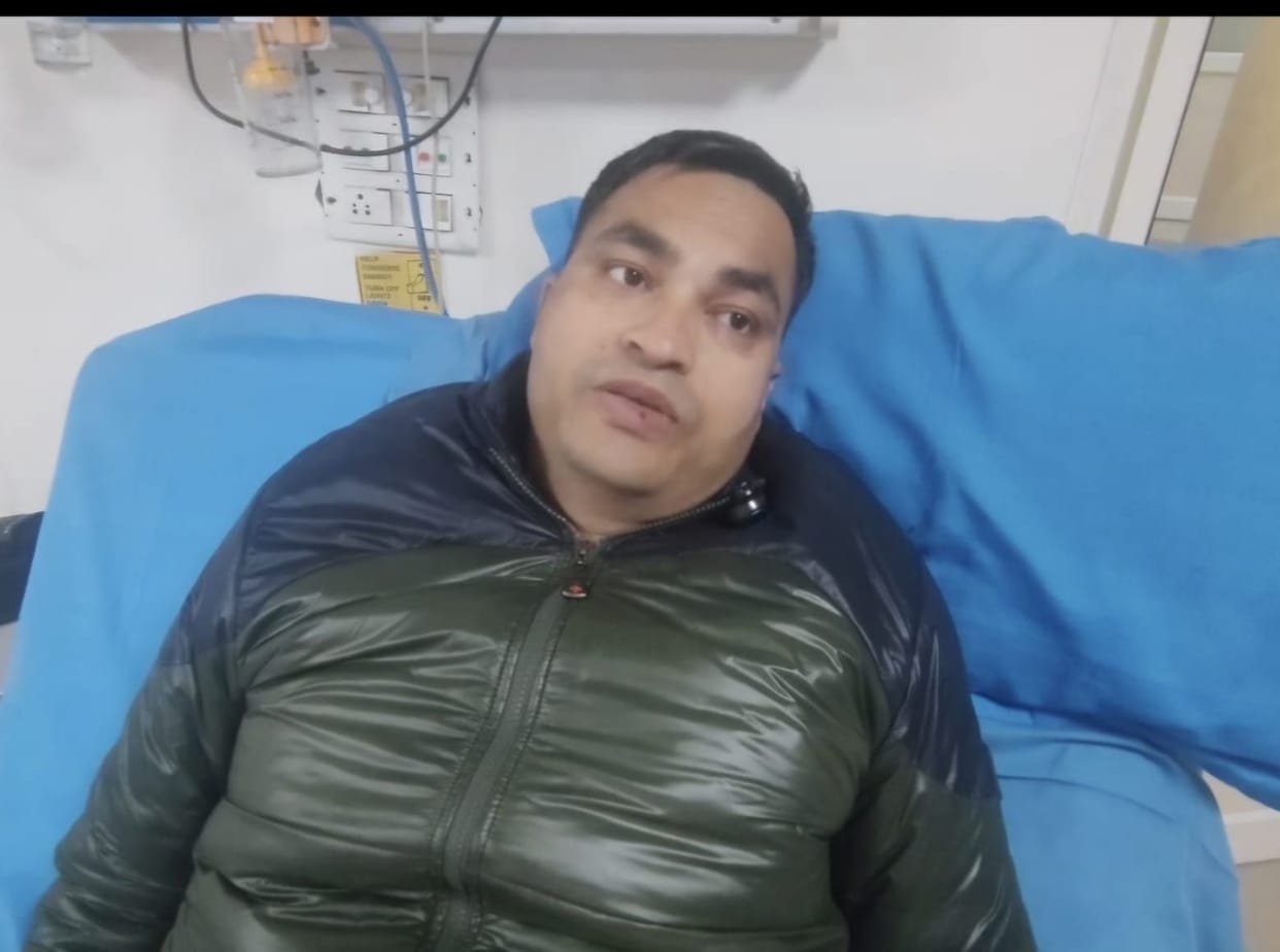 A former toll manager who came from Odisha to give testimony was subjected to a life-threatening attack.