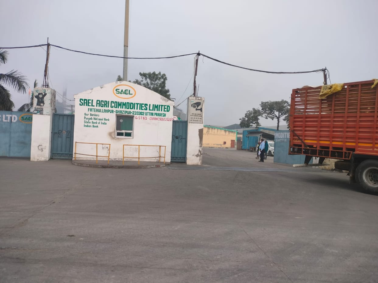 The Income Tax team has been stationed at Sukhbir Agro for three days, and documents are being examined.
