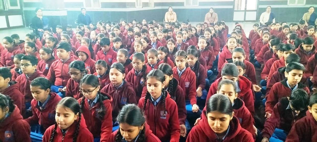 Special classes were held in Nepal on World Meditation Day, with 50,000 people participating in meditation