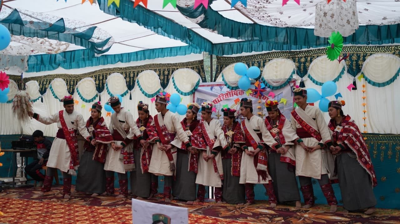 Revenue Minister honored meritorious students at the annual function in Nigulsari