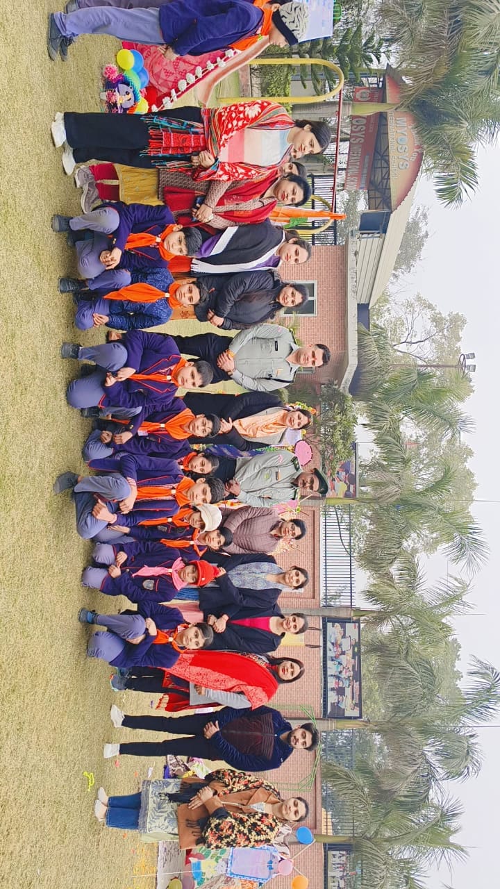 Students learned discipline in the camp.