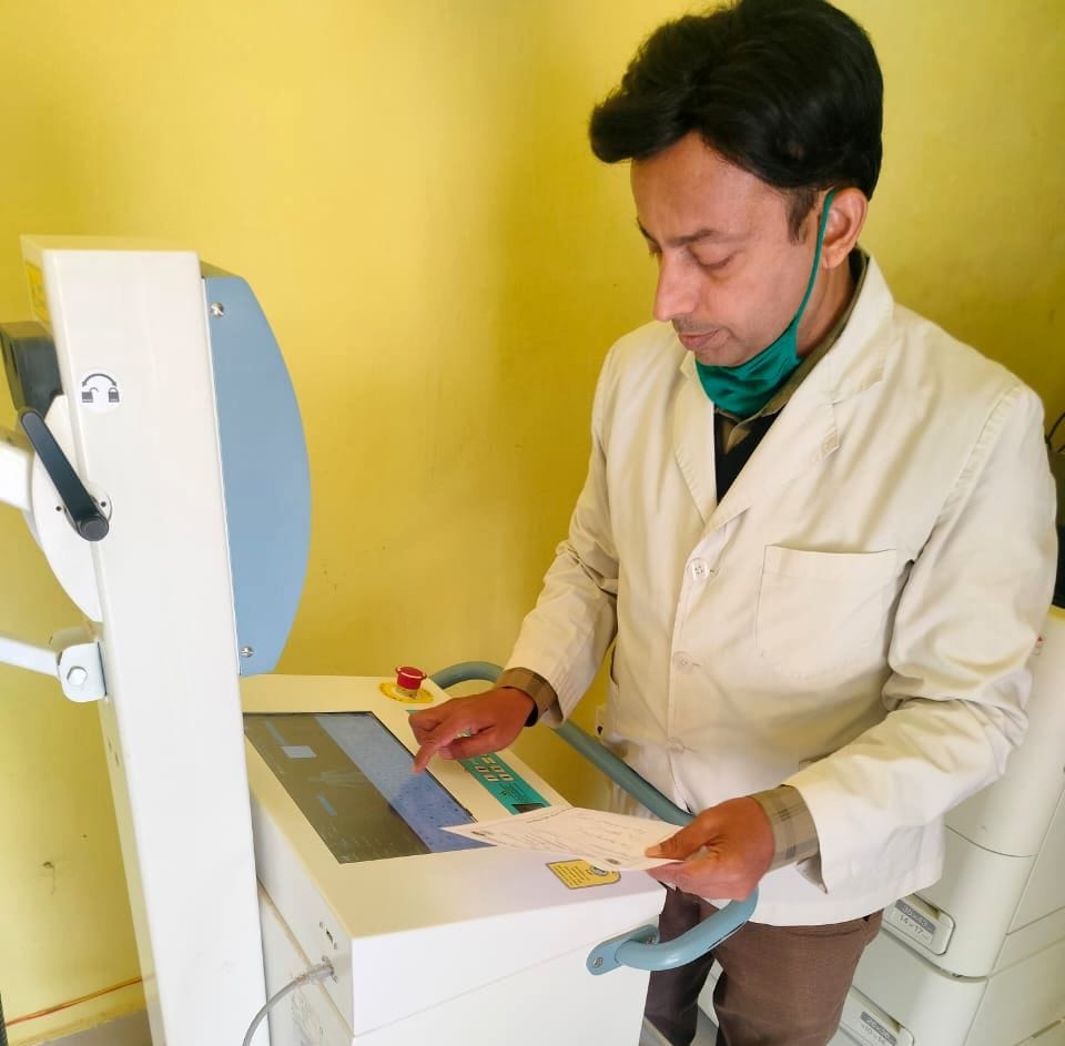 Now you will not have to run around for X-ray, facility started in PHC