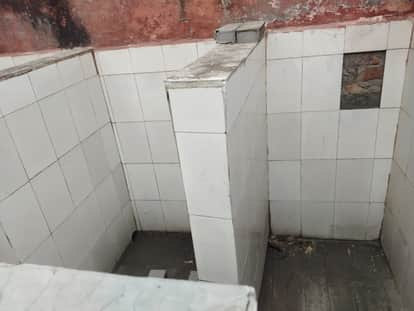 Prayers are being held in open spaces, and classes are being conducted in verandahs in the biting cold.