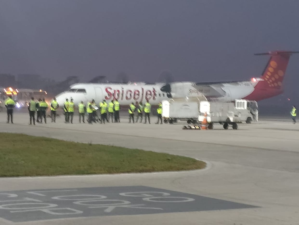 Eight flights cancelled amid dense fog, passengers protest for refunds