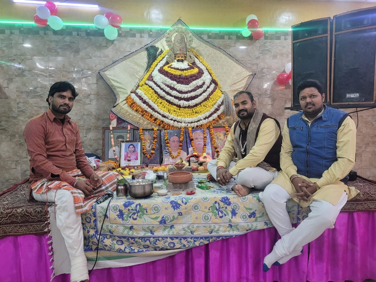 A confluence of faith and joy was seen in Shyam Sankirtan.