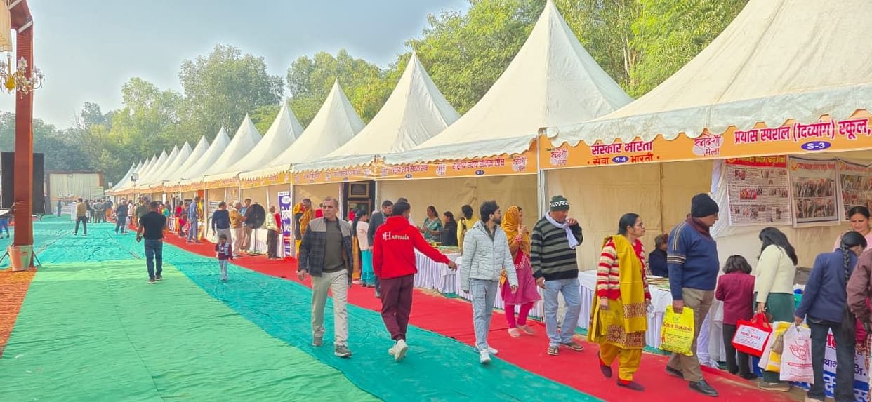Swadeshi products are the backbone of the country's economy; a four-day Swadeshi fair organized at Bal Bhavan Vatika