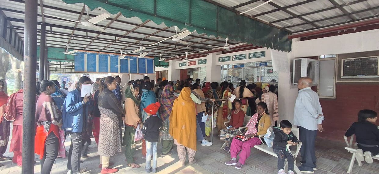 With the increasing cold, the number of viral patients is increasing.