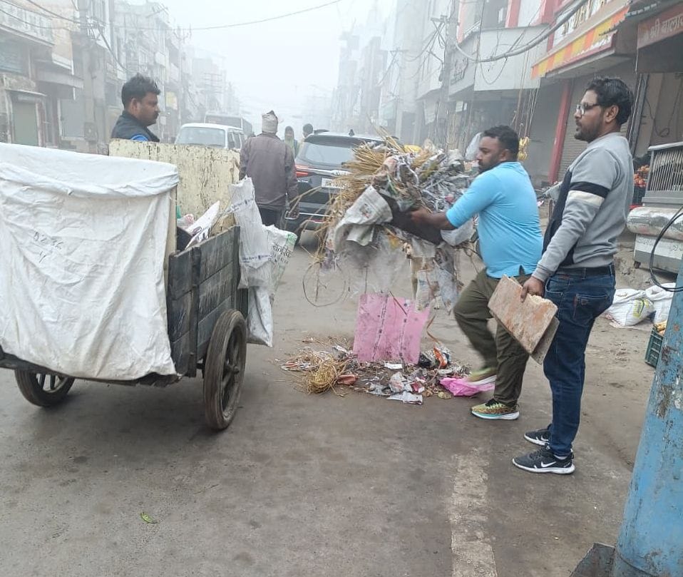 The city has been divided into three zones to make it clean.