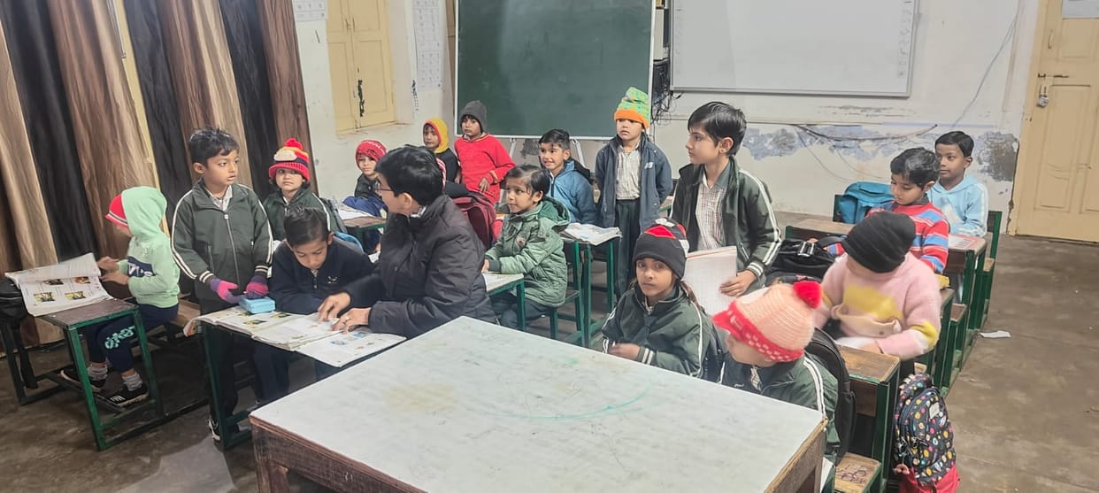 Attendance was in the register, 10 teachers were found absent from duty