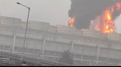 Bihar News: Fire breaks out at NTPC power plant causing loss worth crores aurangabad bihar news today