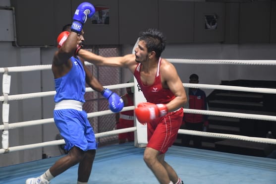 Mukesh and Piyush in the final