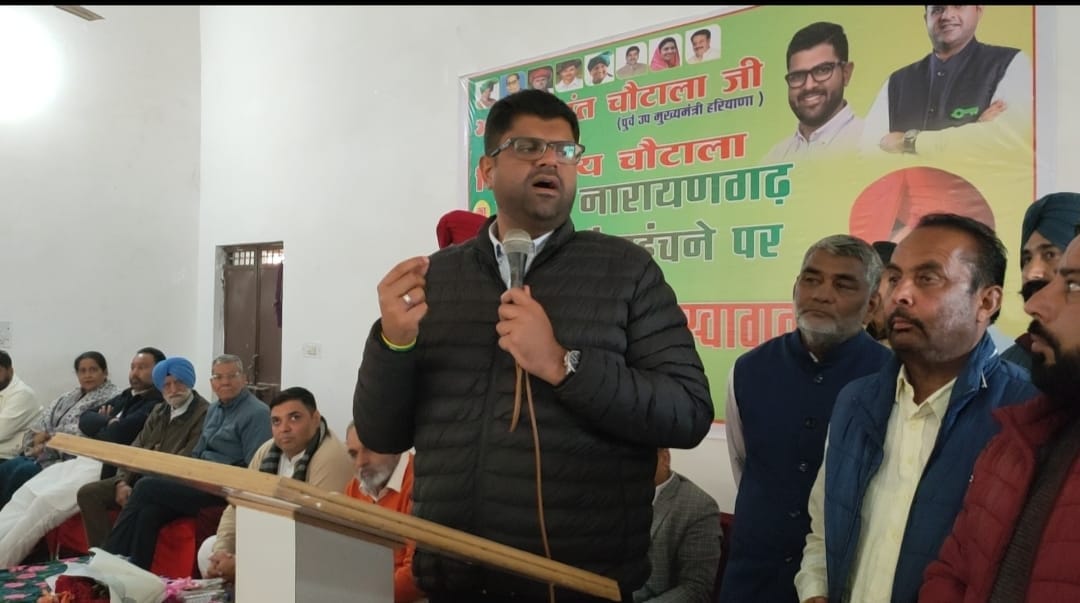 We built roads worth Rs 250 crore, but the CM couldn't even get roads worth Rs 50 crore constructed in his constituency: Dushyant
