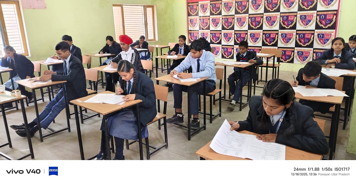 Talented students showcased their skills at the Amar Ujala Olympiad.